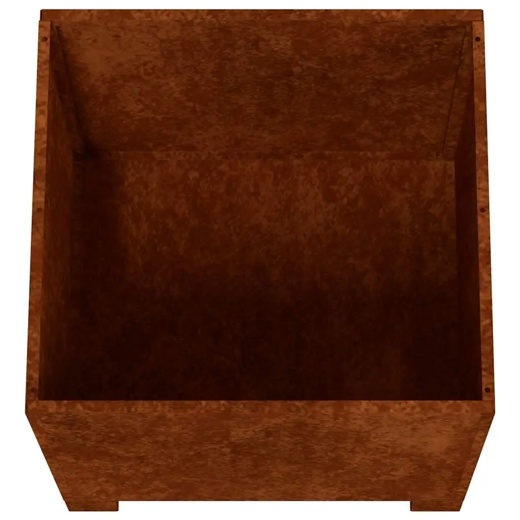 Planter with Legs Corten Steel Garden Flower Box Outdoor Patio Decoration