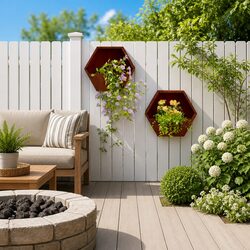 Functional Wall Planters for Gardens and Patios