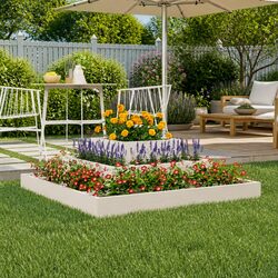 Versatile Wooden Planter Box for Garden Use