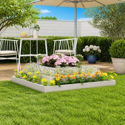 Practical 3-Tier Wooden Planter for Your Garden Needs