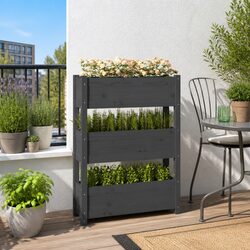 3-Tier Planter Box for Home Gardening