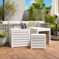 Functional 3-Piece Garden Storage Box Set for Your Home