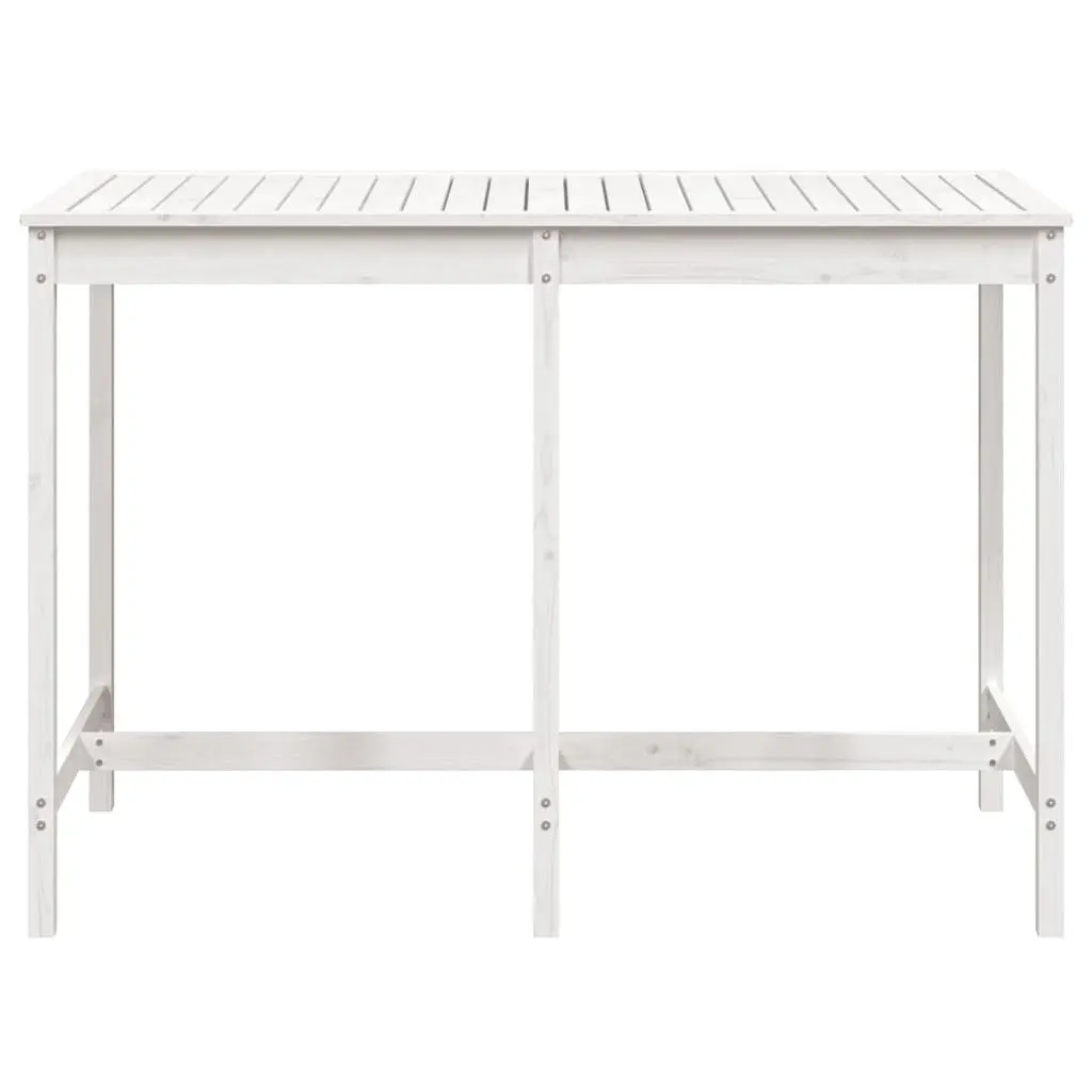 White Patio Table for Outdoor Living