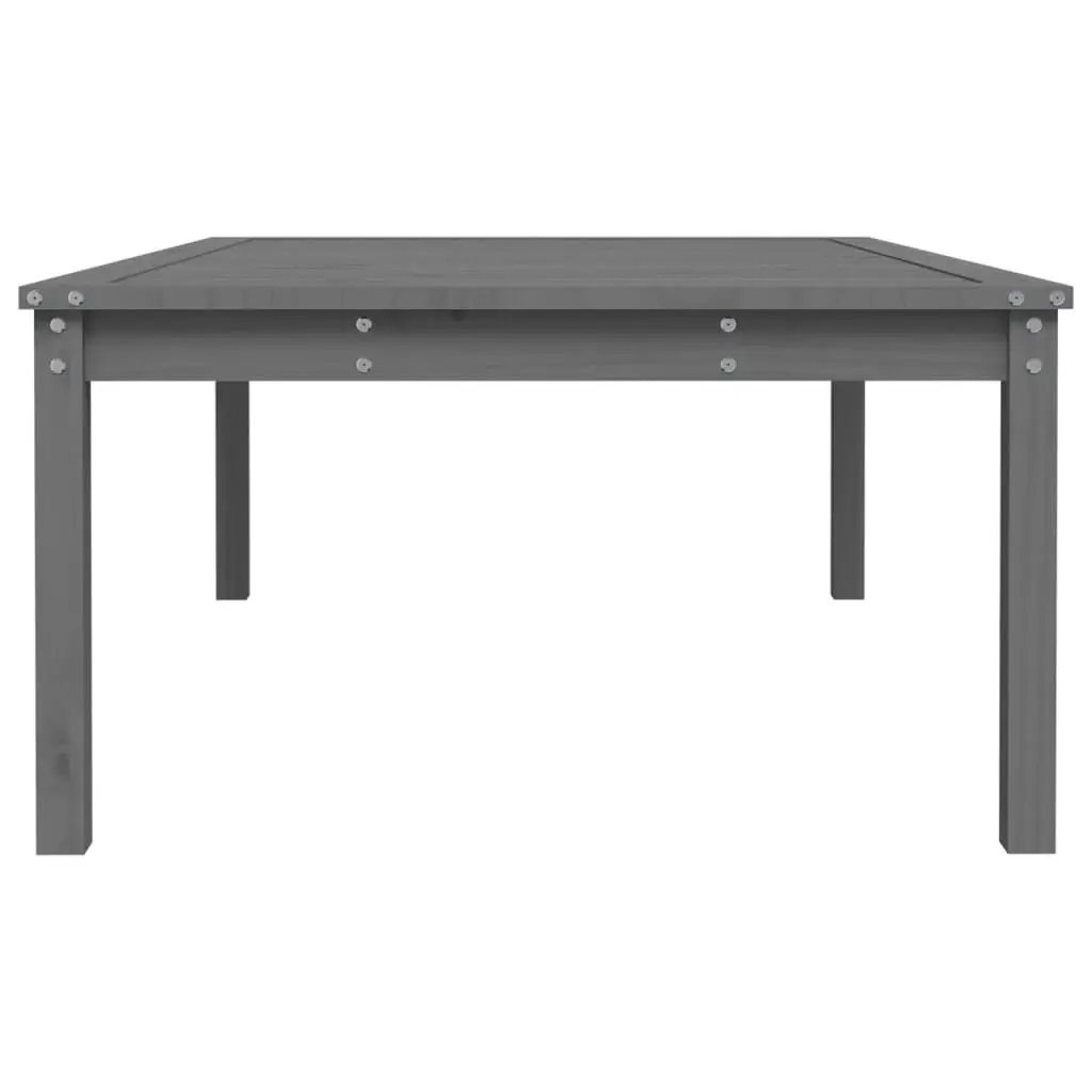 Grey Garden Dining Table 121x82.5cm