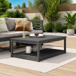 Practical Grey Garden Table for Every Outdoor Occasion