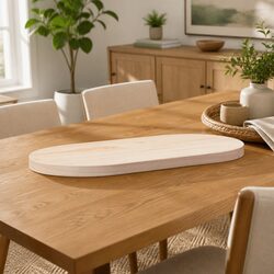 Practical Solid Pine Wood Table Top for Home Use 70x35cm