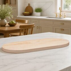 Practical Solid Pine Table Top 70x35cm for Everyday Use