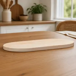 Versatile Solid Pine Table Top for Any Space