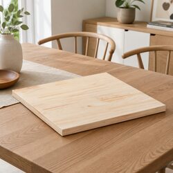 Practical Solid Pine Wood Table Top for Any Home Setting 70x70cm