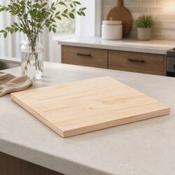 Practical Solid Pine Wood Table Top for Any Home Setting 70x70cm