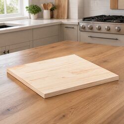 Versatile 80x80cm Solid Pine Wood Table Top for Your Home