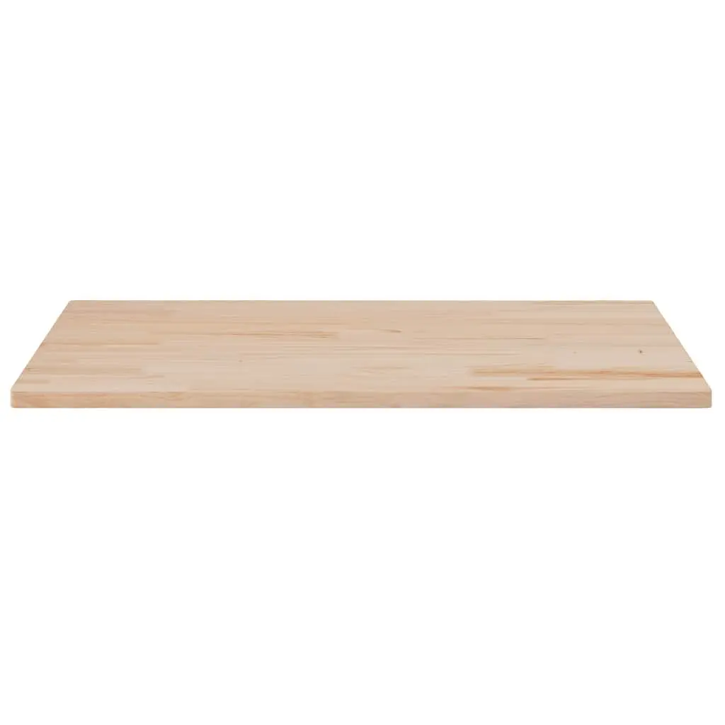 Solid Pine Wood Table Top 110x55cm Rectangular Wooden Surface Coffee Dining
