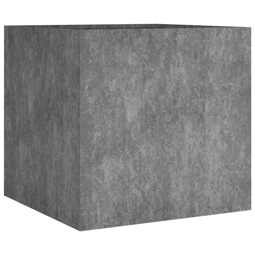 Corten Steel Planter Raised Garden Bed 40 x 41 x 40 cm Brown
