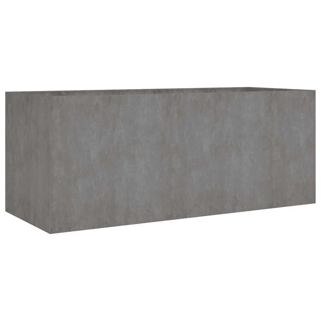 Garden Raised Bed Planter Box 200x80x80 cm Corten Steel Weathering Outdoor