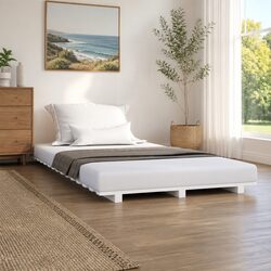 Versatile Solid Pine Bed Frame 90x190 cm for Any Room