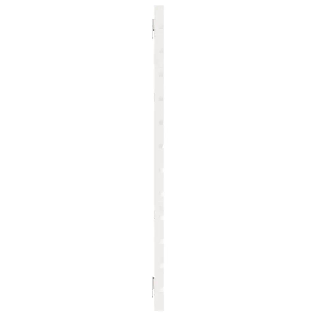 Wall Headboard White 156cm Solid Wood Pine Bedroom Bed Header Mount