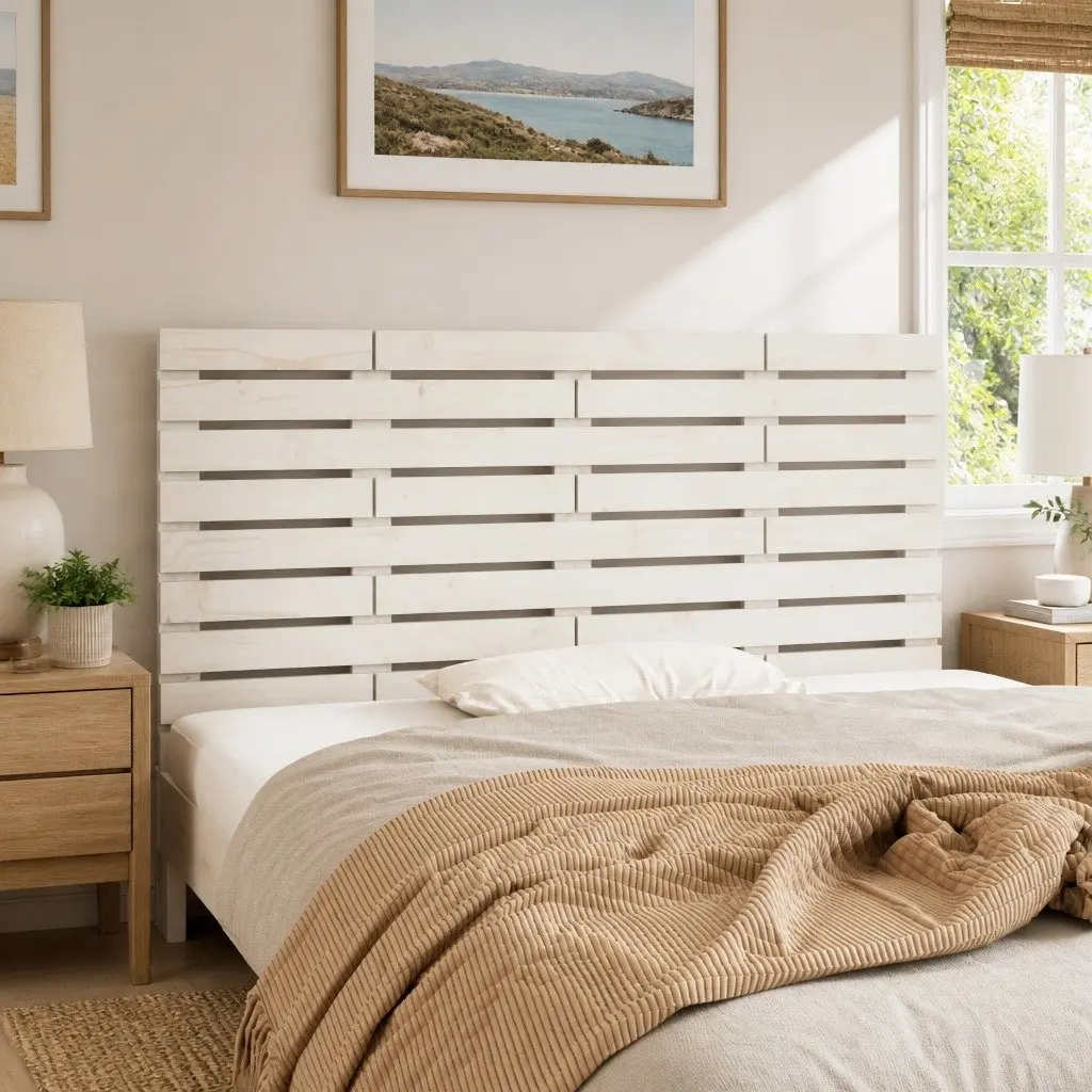 White Headboard for Wall Mounting