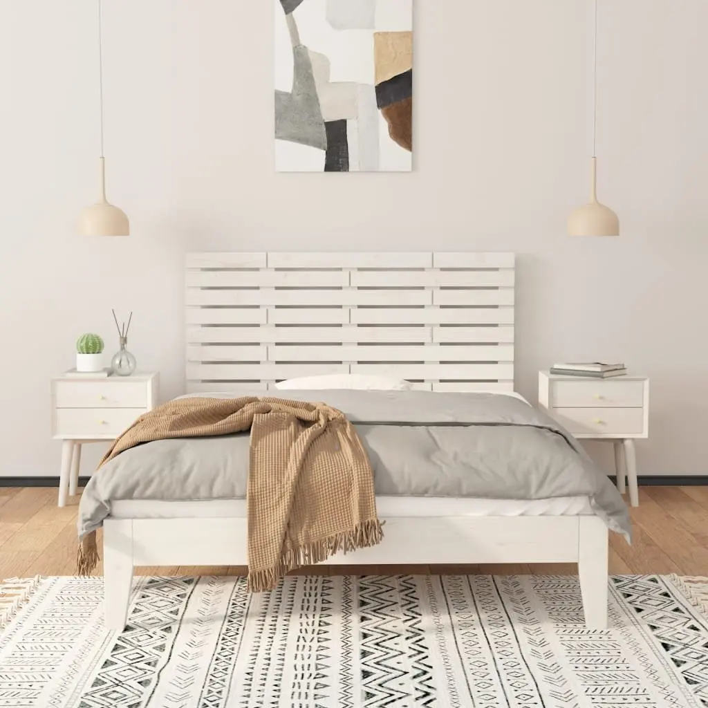 White Headboard for Wall Mounting