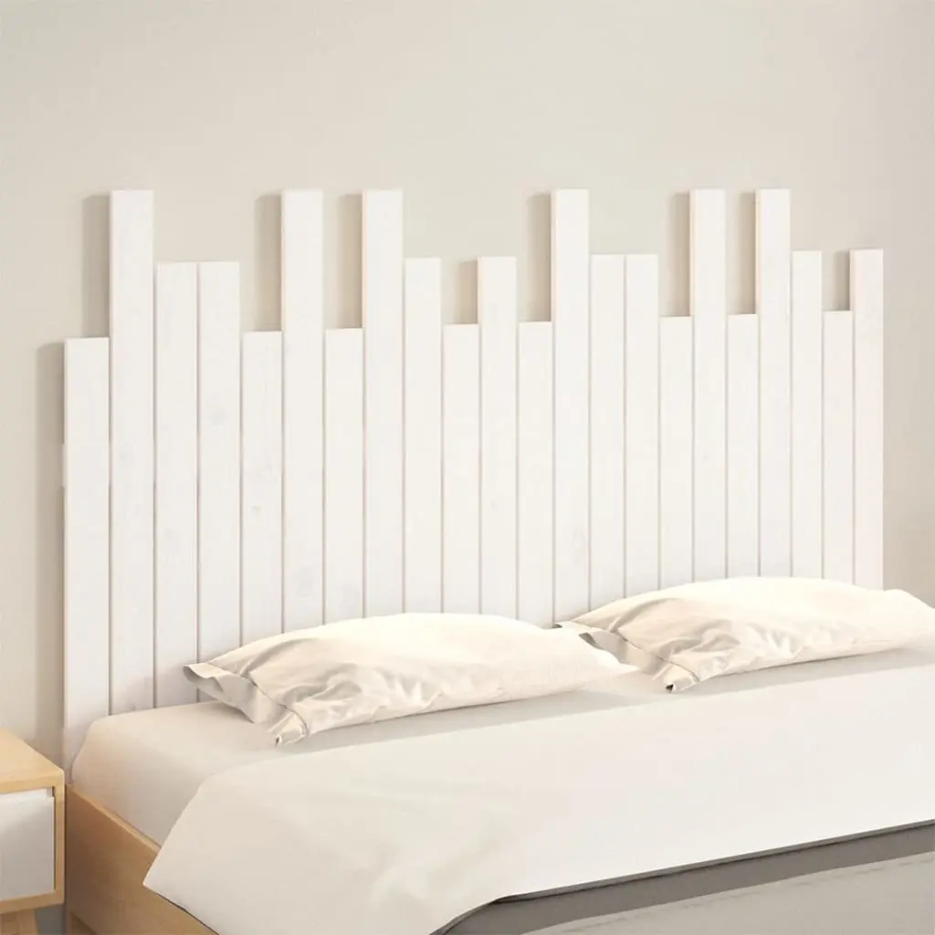 140cm Solid Pine White Headboard for Bedrooms
