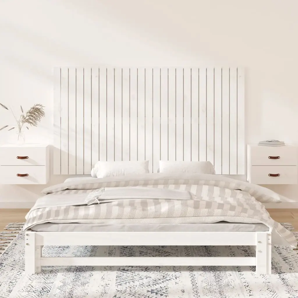 White Wall Mounted Headboard for Comfort