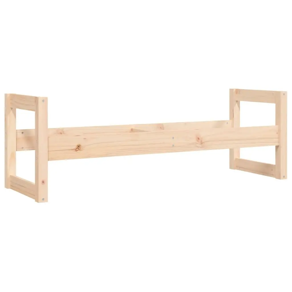 Tire Storage Shelf Organizer Solid Pine Wood 120x40x40cm Brown for Workshop and Garage
