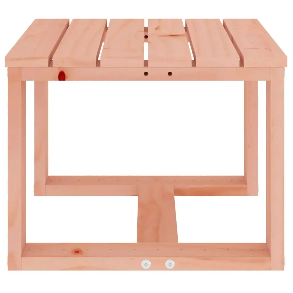 Garden Side Table Solid Douglas Wood 40x38x28.5 cm Brown