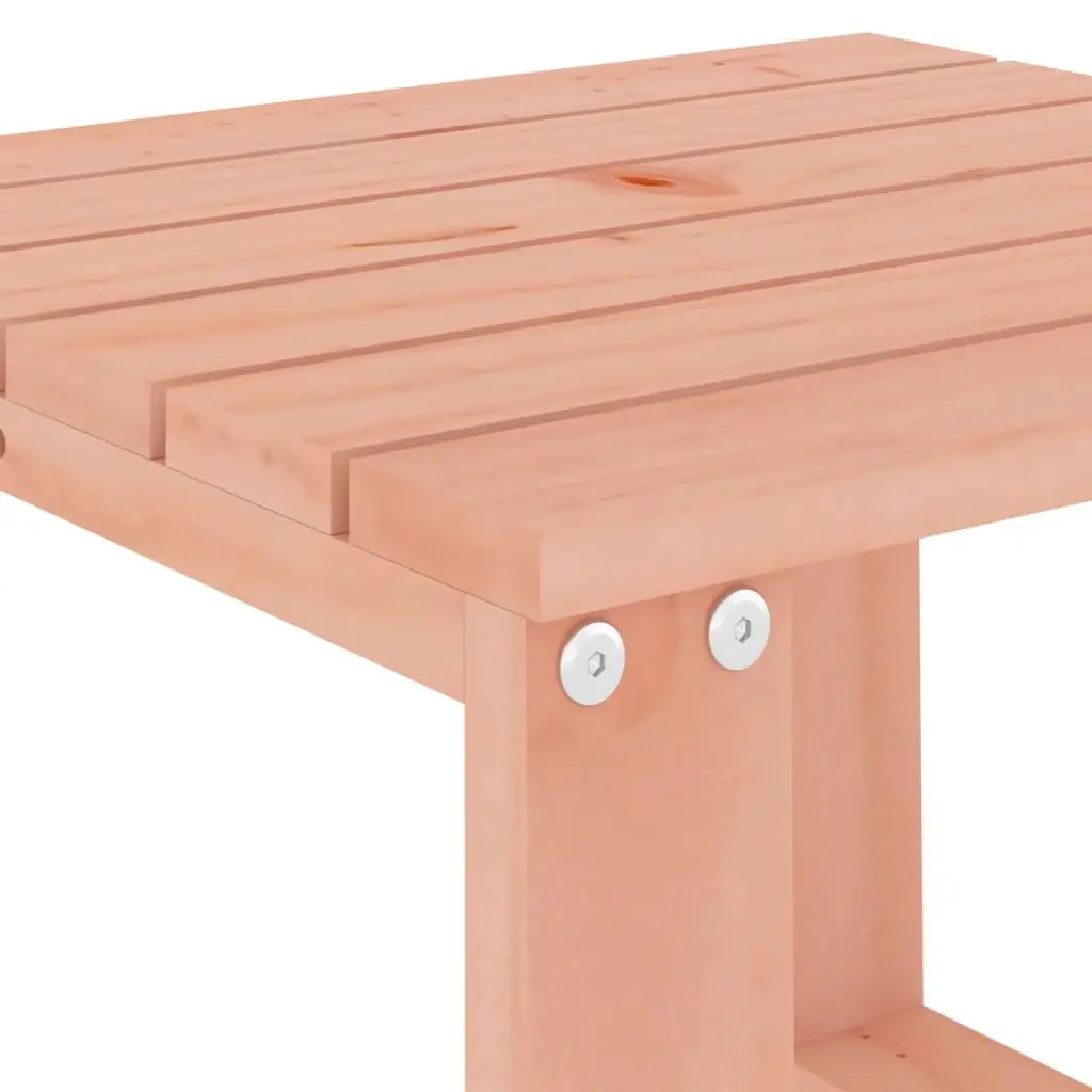 Garden Side Table Solid Douglas Wood 40x38x28.5 cm Brown