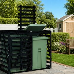 Versatile Wheelie Bin Storage Extension for Practical Use