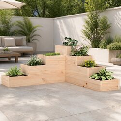 Ideal 4-Tier Planter for Balconies and Patios