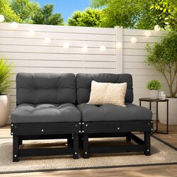 Versatile Middle Sofa for Outdoor Gatherings