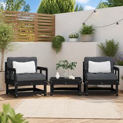 Ideal Garden Lounge Chairs with Cushions for Relaxation, 2 pcs