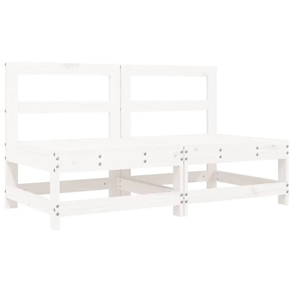 White Pine Middle Sectional Sofas for Gardens