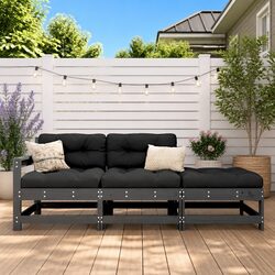Versatile 3 Piece Garden Lounge Set for Outdoor Living