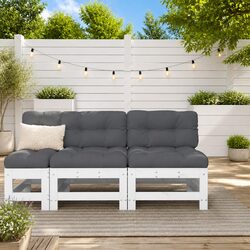 Outdoor Middle Sectional Sofa Set for Versatile Spaces