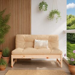 Functional Outdoor Middle Sofa 120x80 cm for Versatile Use
