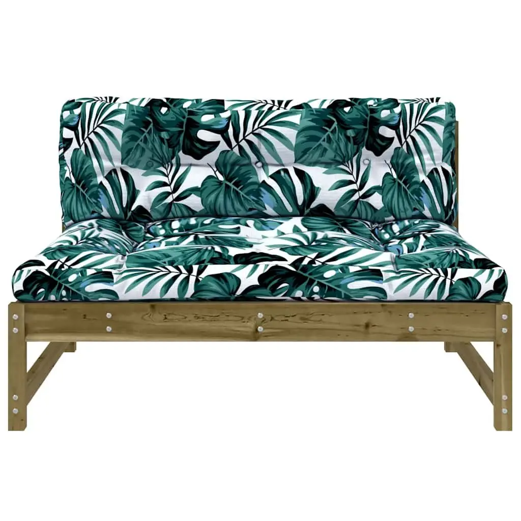 Middle Sofa Section for Outdoor Spaces