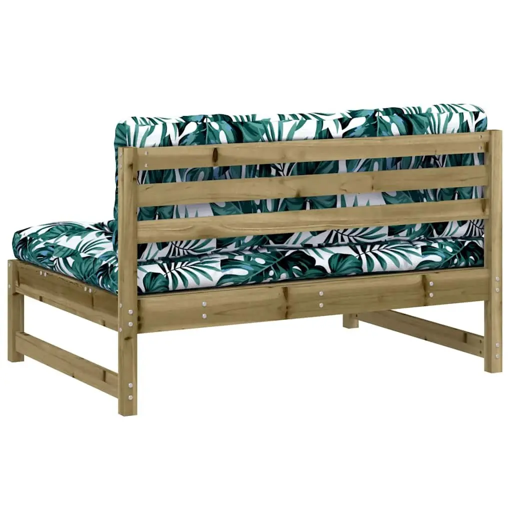 Middle Sofa Section for Outdoor Spaces