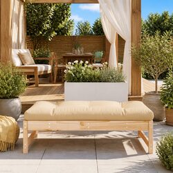 Practical Footstool Perfect for Relaxing on Your Patio