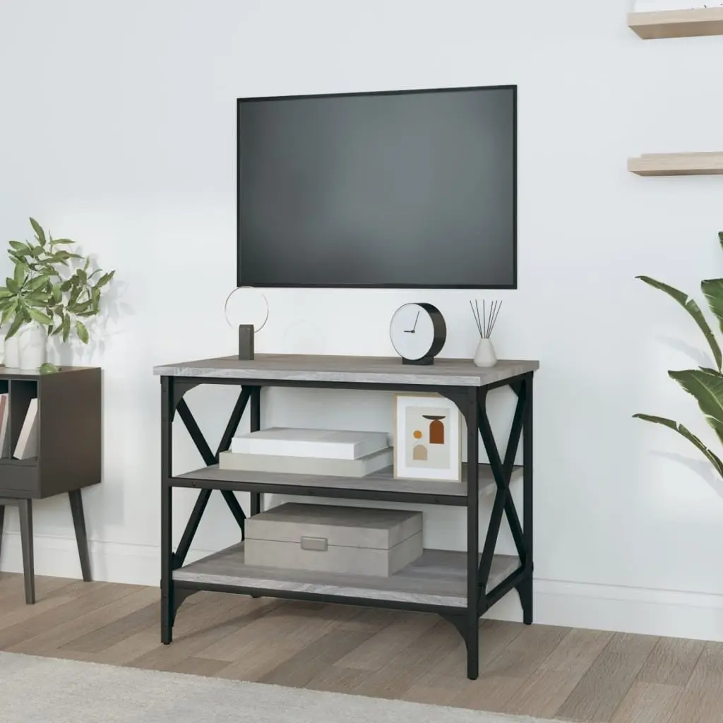 TV Cabinet Engineered Wood 60x40x50cm Grey
