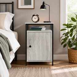 Grey Sonoma Bedside Table for Efficient Use in Your Home