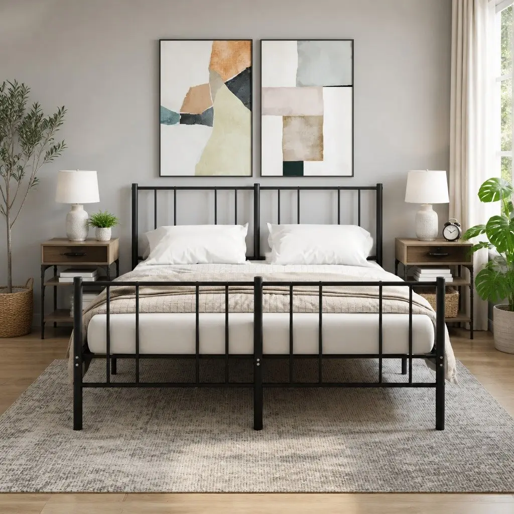 Bedside Tables Grey Sonoma Engineered Wood Nightstand Set of 2 35x34.5x70 cm