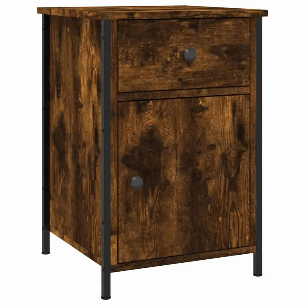 Bedside Cabinets Engineered Wood 40 x 42 x 60 cm Brown 2 Piece