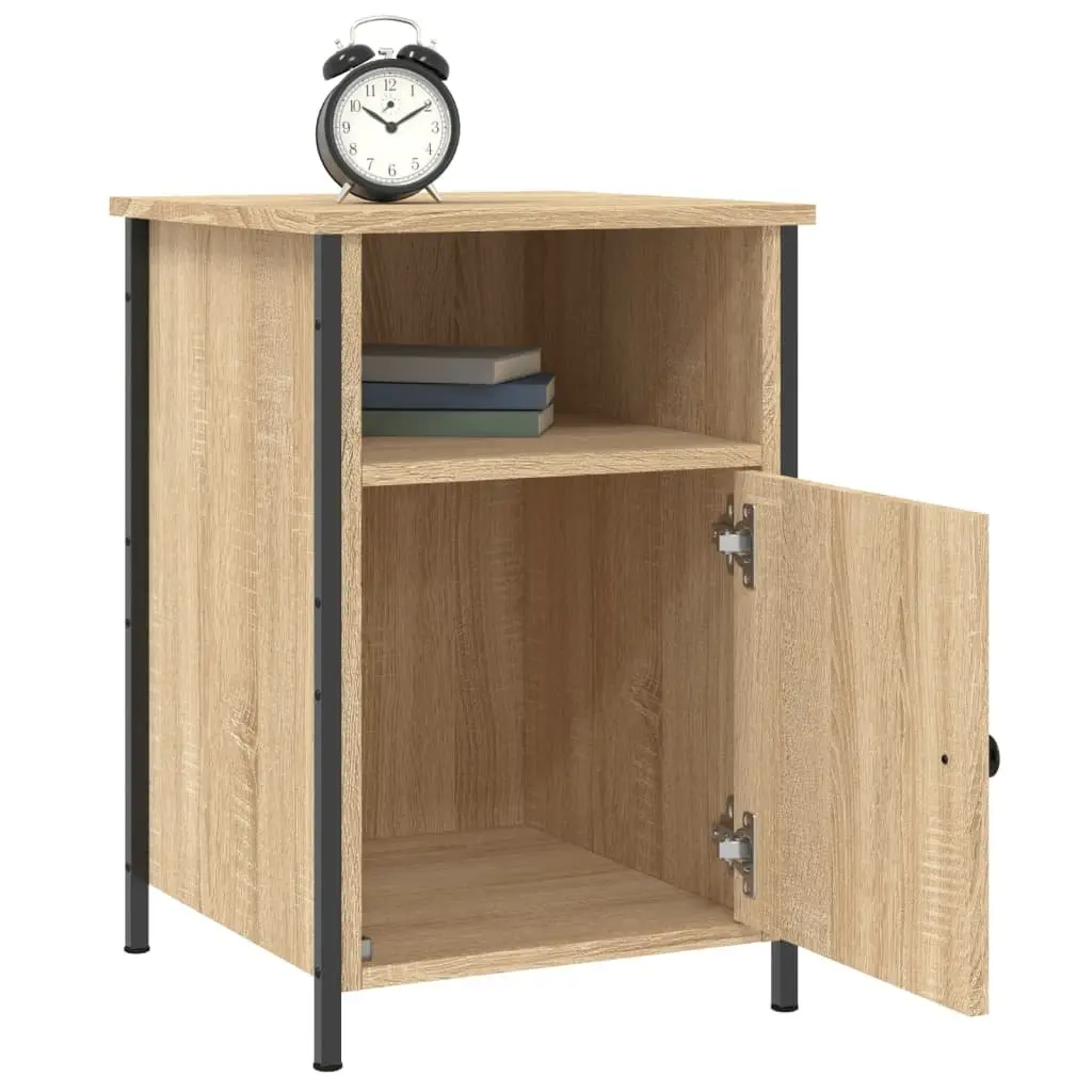 Bedside Cabinet Engineered Wood Brown 40x42x60cm