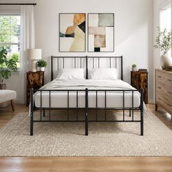 Bedside Cabinets 2 pcs Brown 32x42x80 cm Industrial Style Nightstand Storage