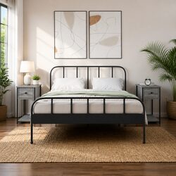 Practical Bedside Cabinets 2 pcs for Everyday Use