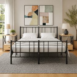 Functional Brown Bedside Tables - Set of 2