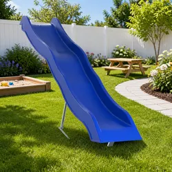 Outdoor Play Slide 210 x 40 cm for Home