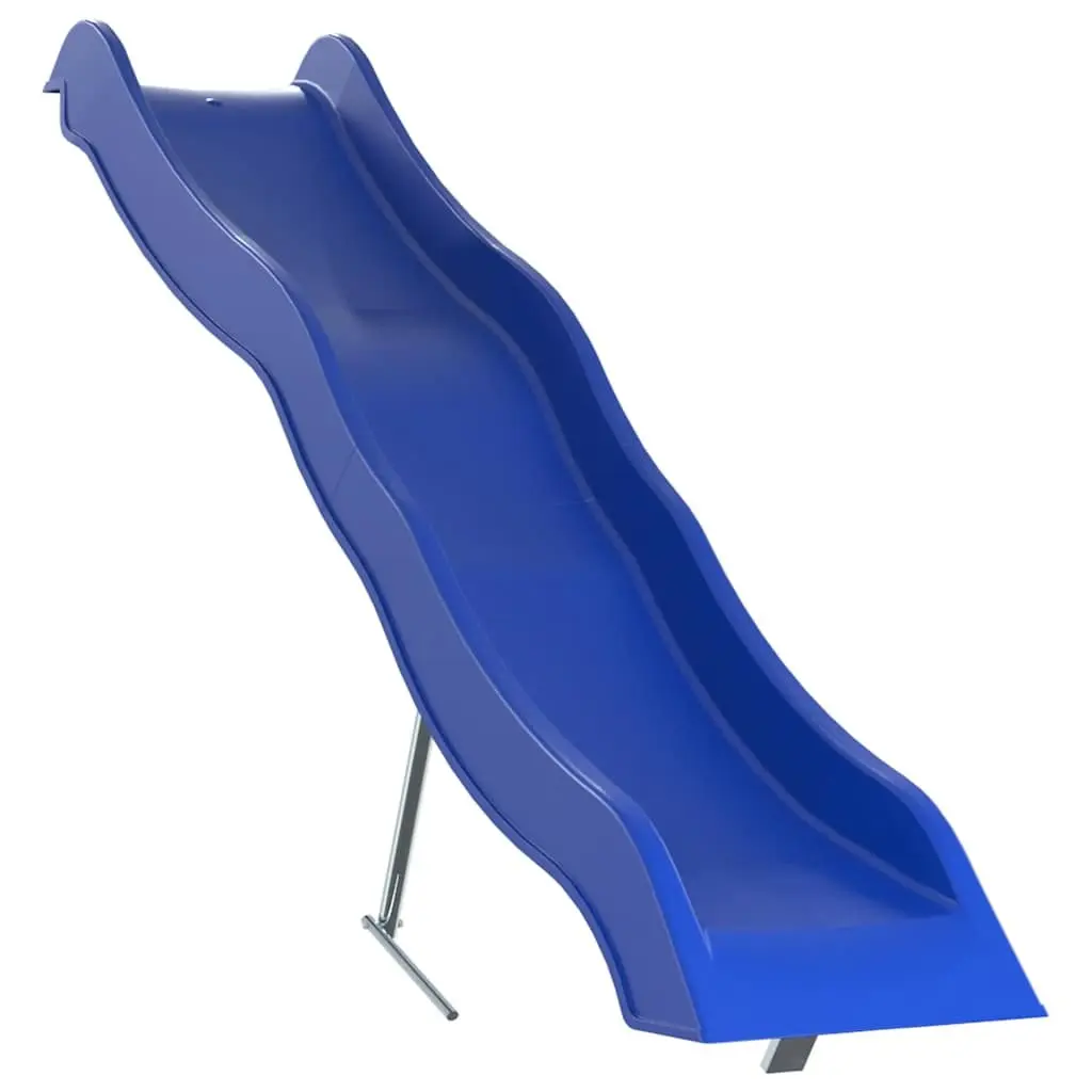 Play Slide Polypropylene 210x40 cm Blue Outdoor Garden