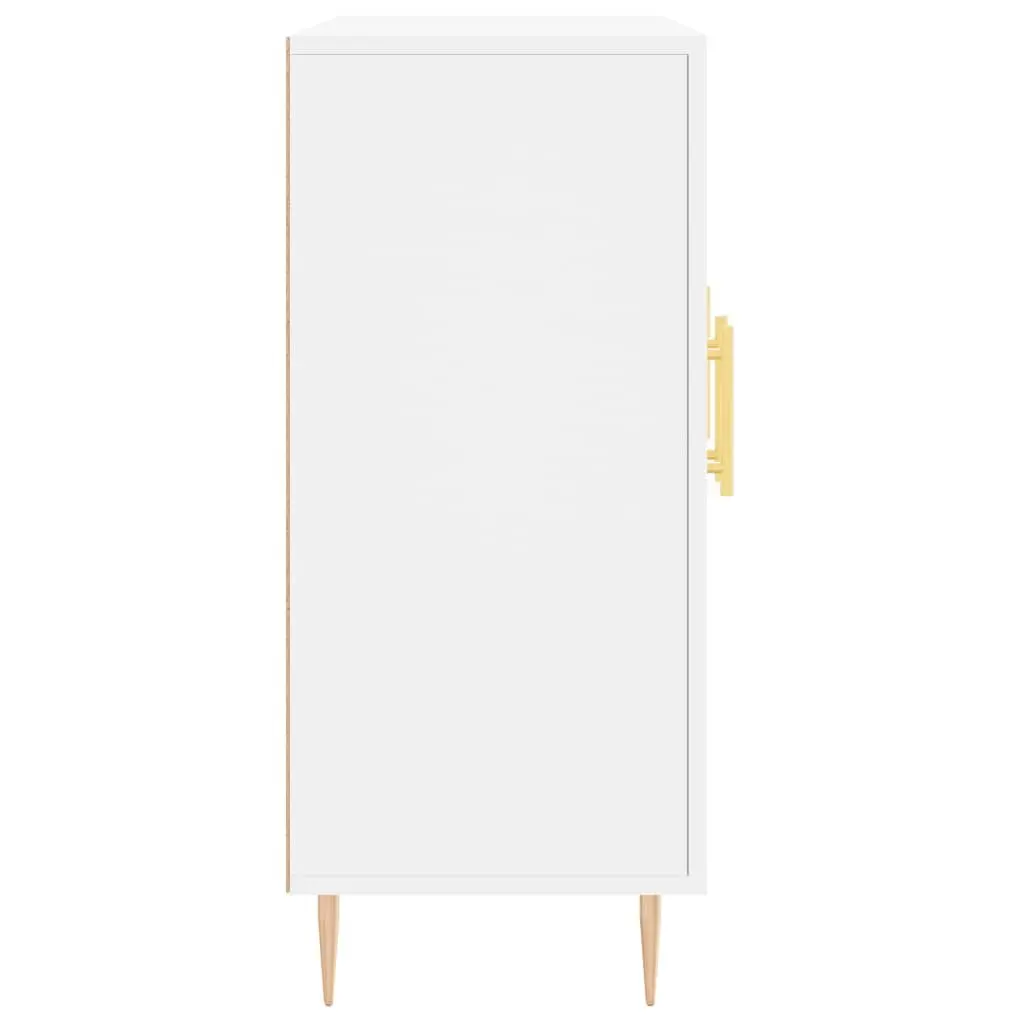 90x34x80 cm White Sideboard for Home Use