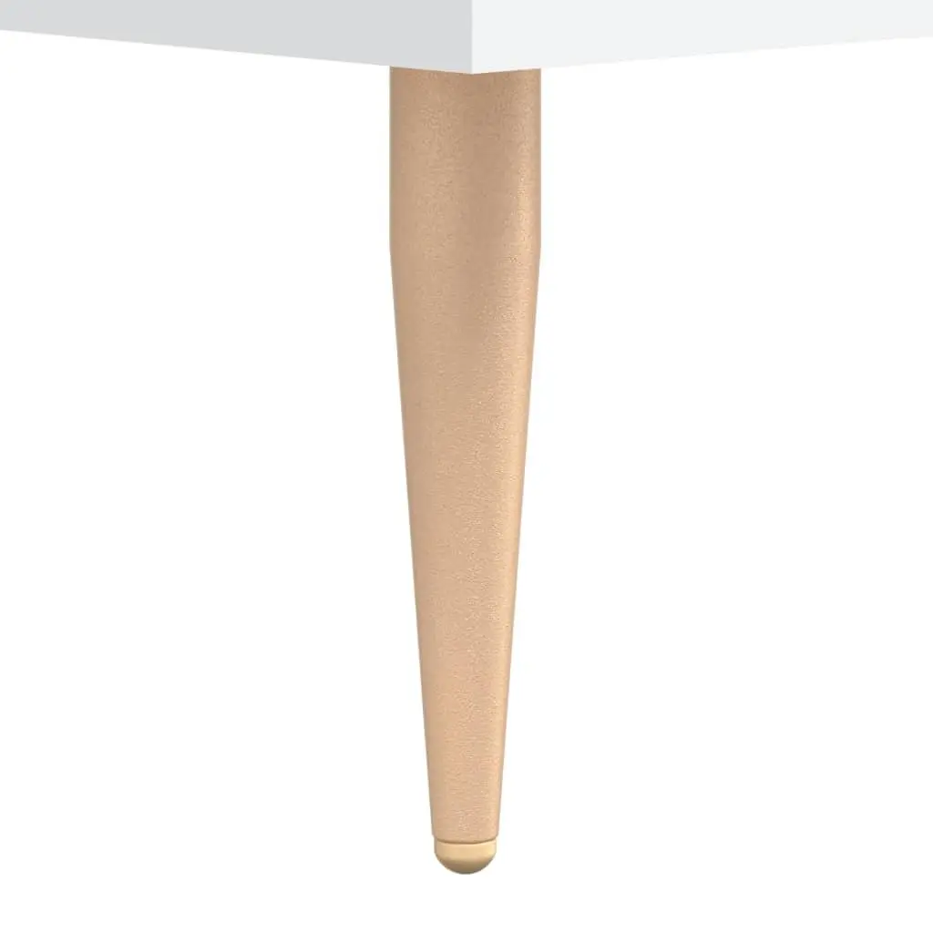 White TV Cabinet Engineered Wood 150x30x50cm
